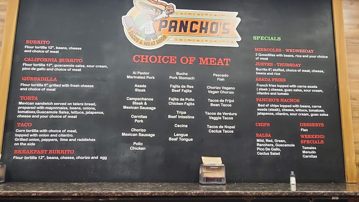 Pancho's Tacos & Meat Shop - 8