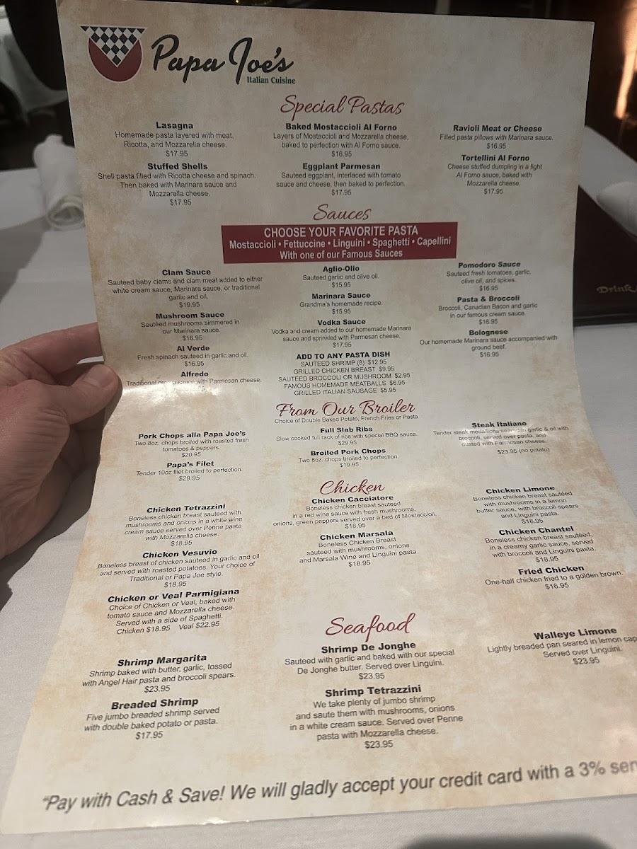 Papa Joe's Italian Restaurant - 1