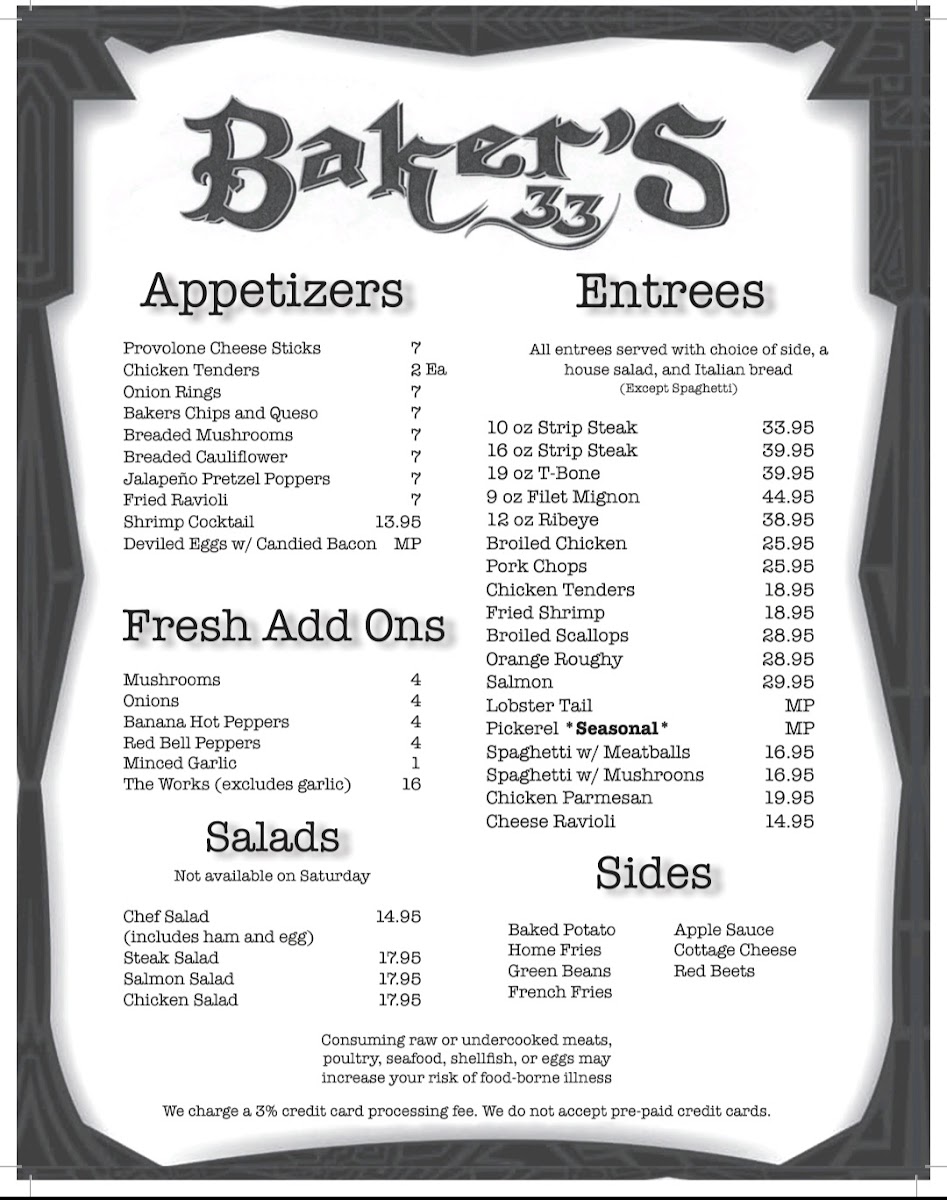 Baker's Cafe - 1