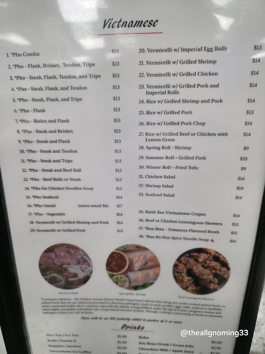 Sushi Boba Pho Cafe Hong Kong Diner - 10