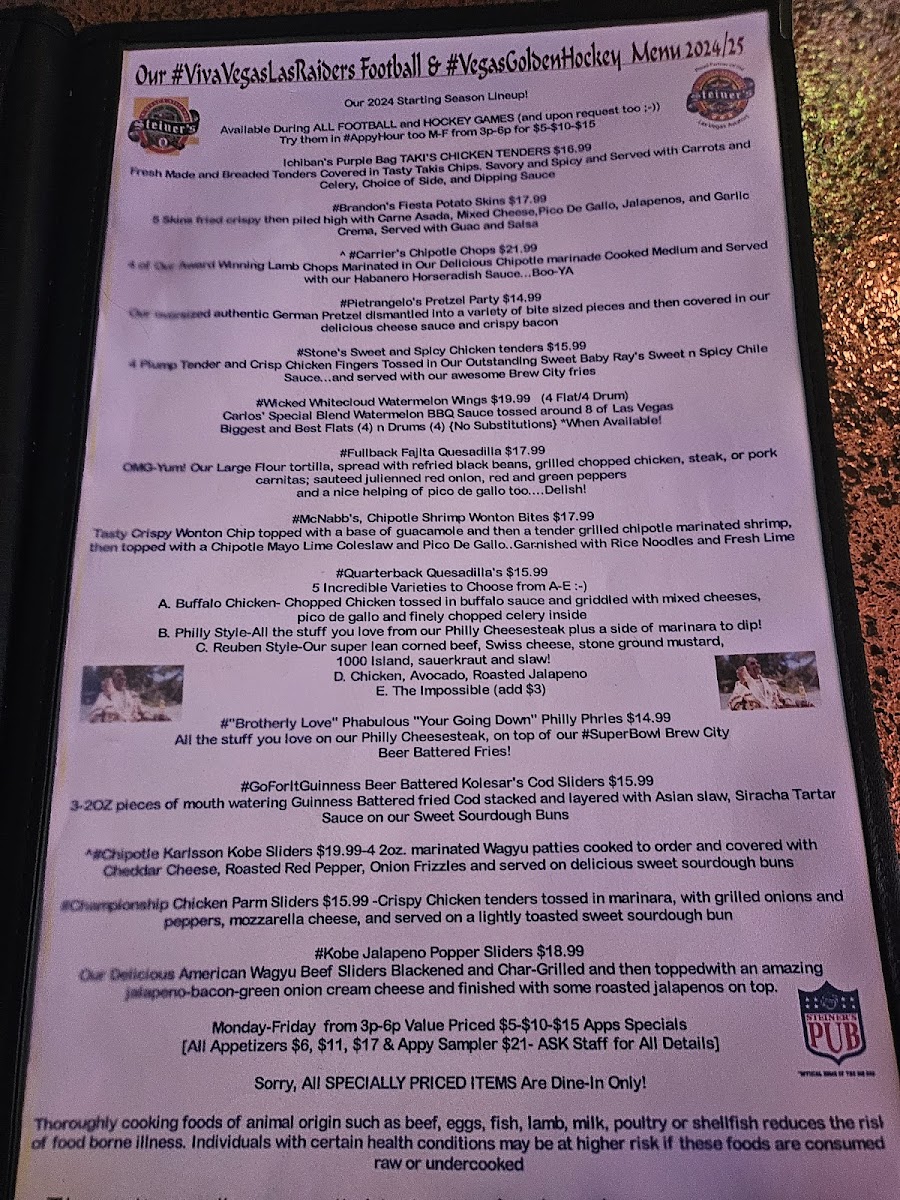 Steiner's-A Nevada Style Pub - 1