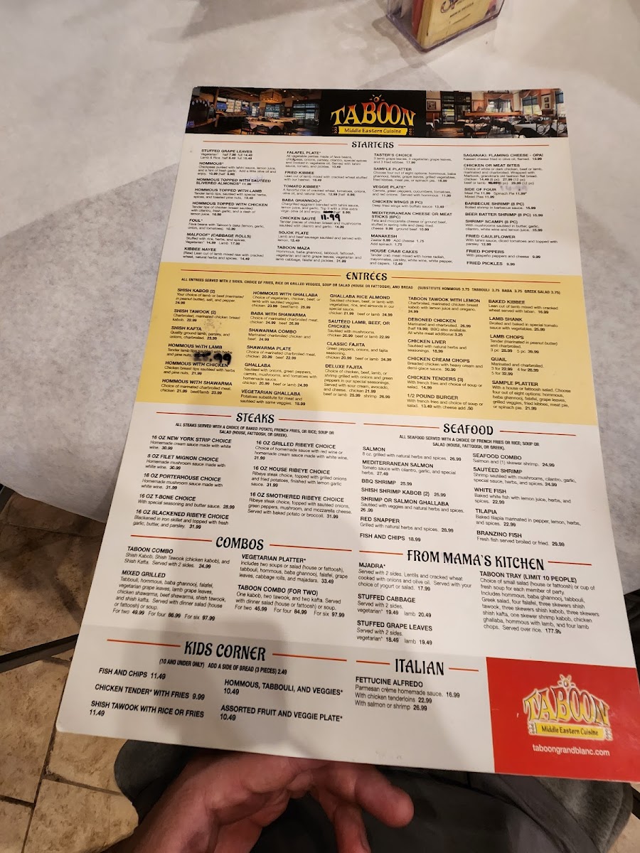 Taboon Grand Blanc - 1