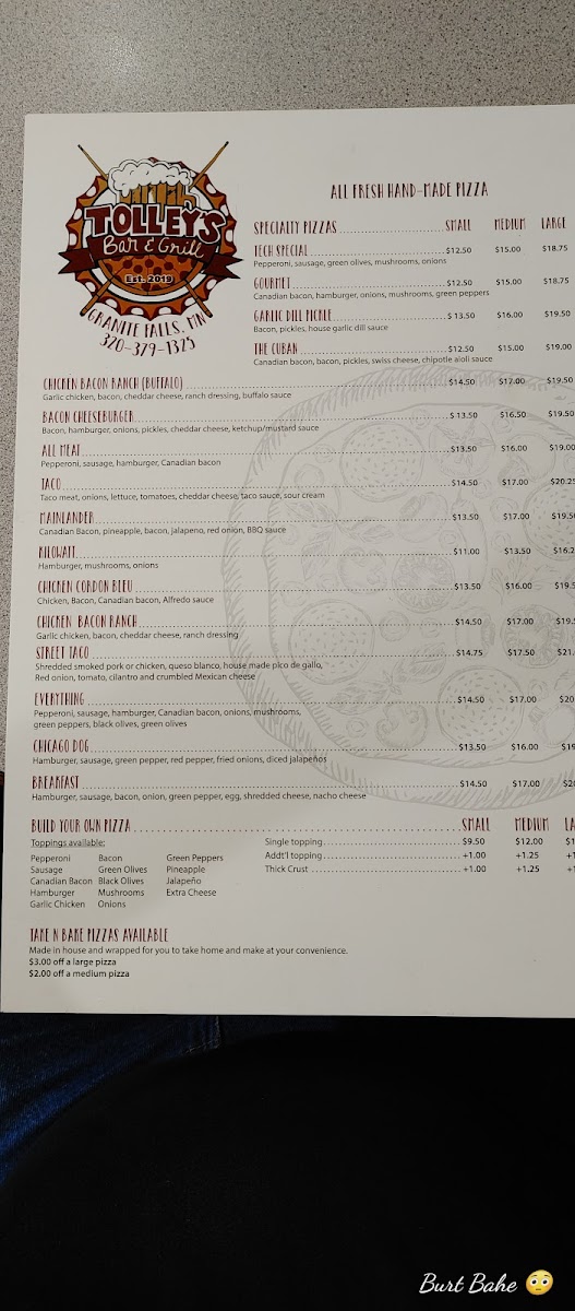 Tolley's Bar and Grill ft Jake's Pizza - 2