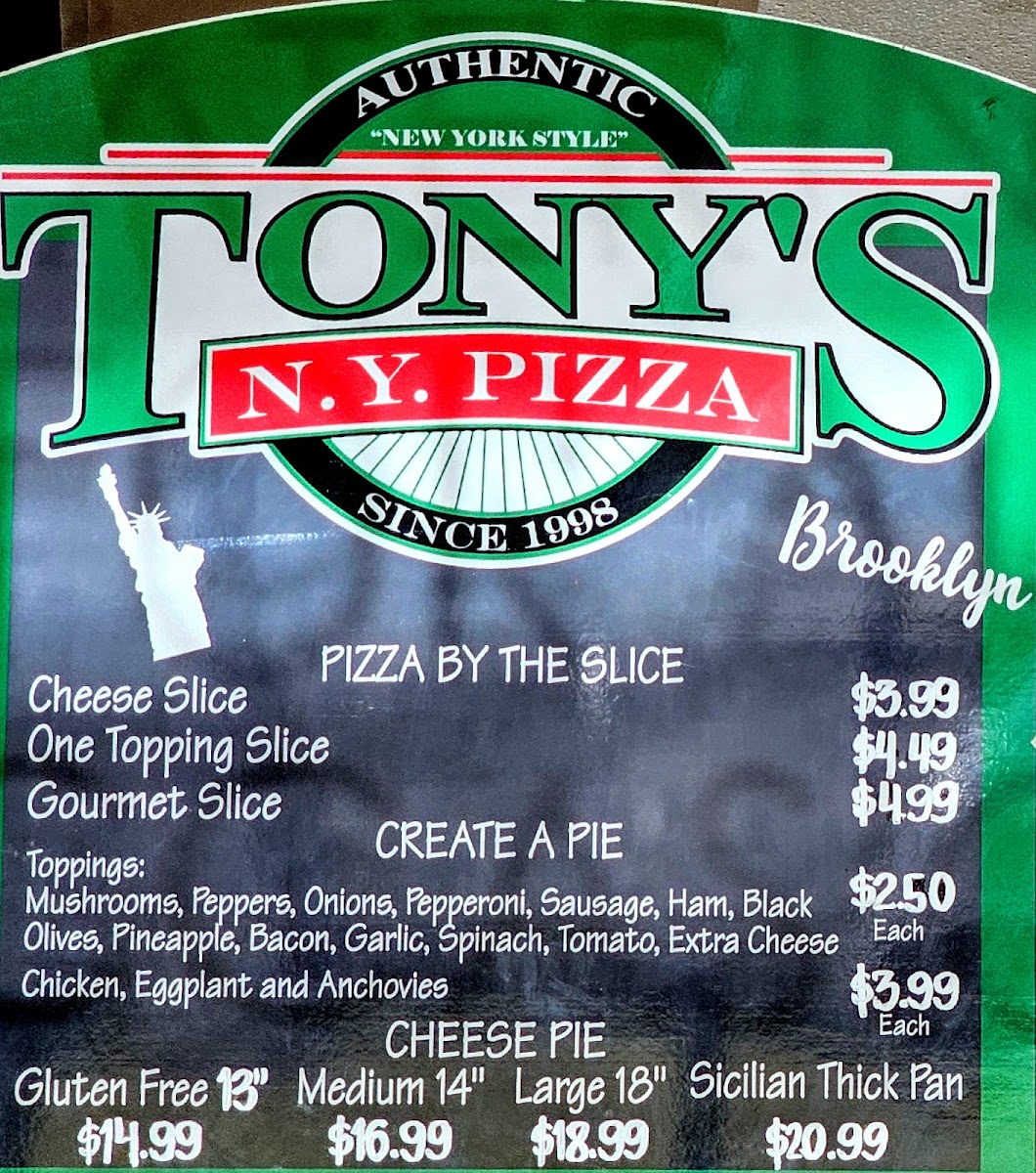 Tony's N.Y. Pizza - 3