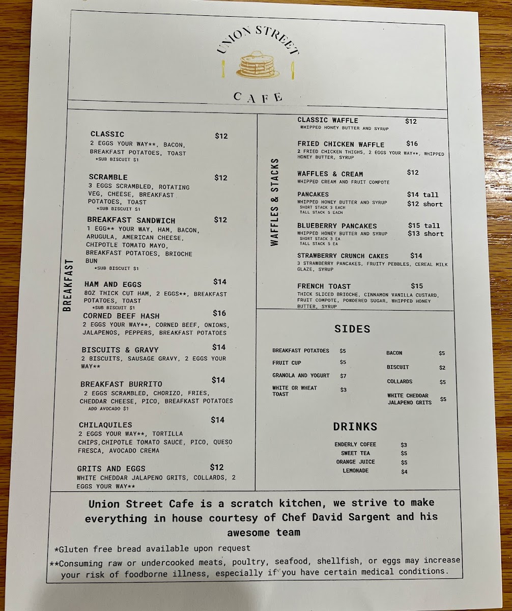 Union Street Cafe - 1