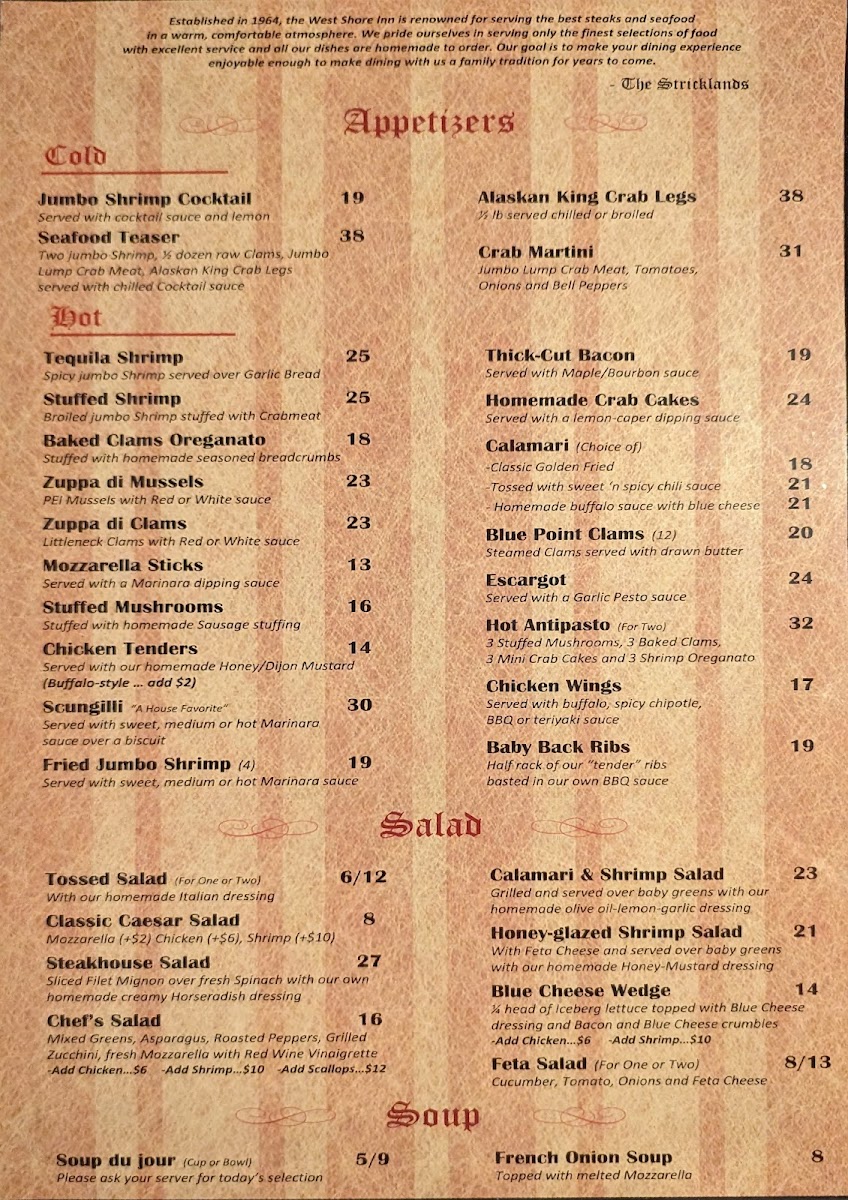 West Shore Inn Steakhouse - 1