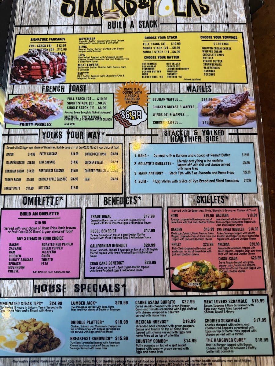 Stacks and Yolks - 1