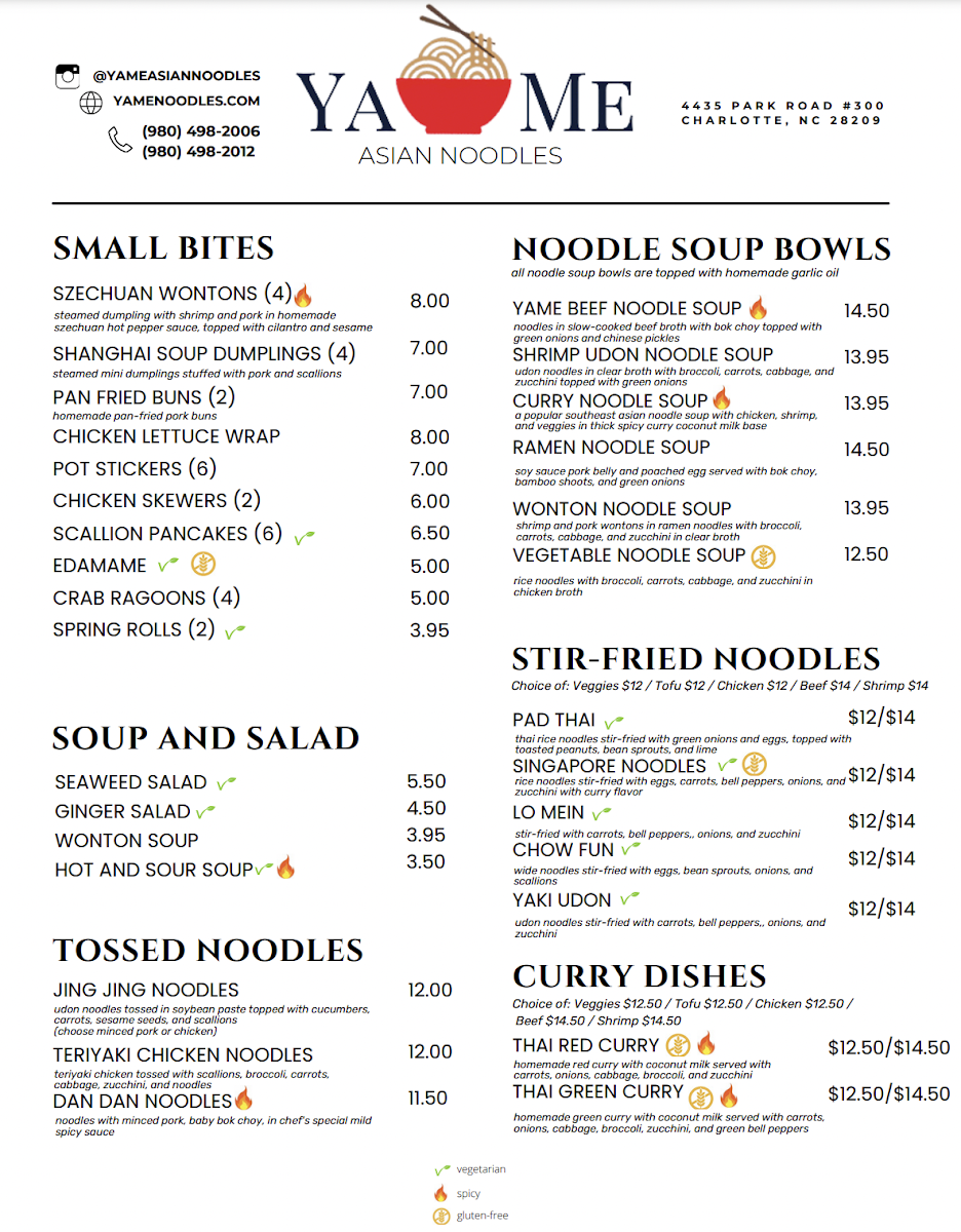 YaMe Asian Noodles - 1