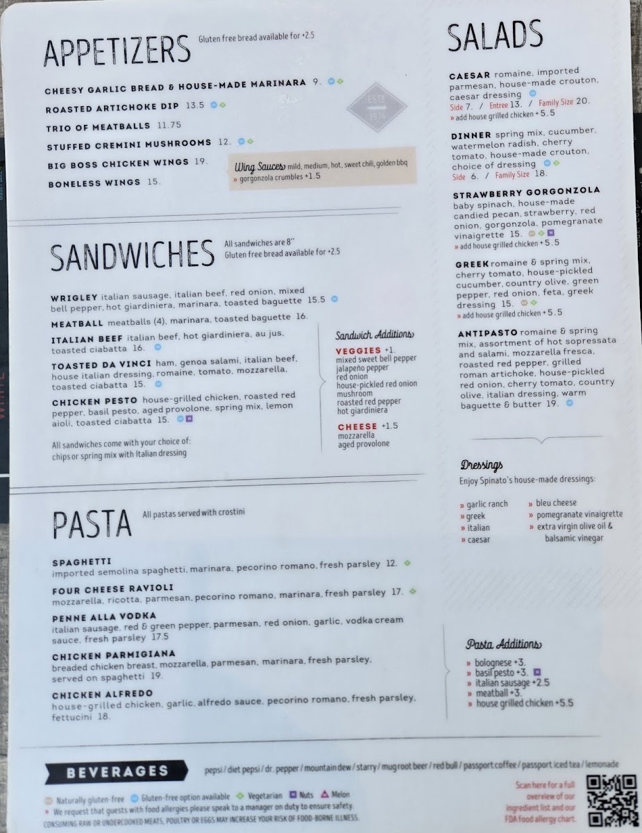 Spinato's Pizzeria and Family Kitchen - 2