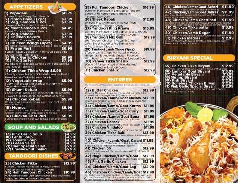 Pink Garlic Indian Cuisine-Allen Park - 2