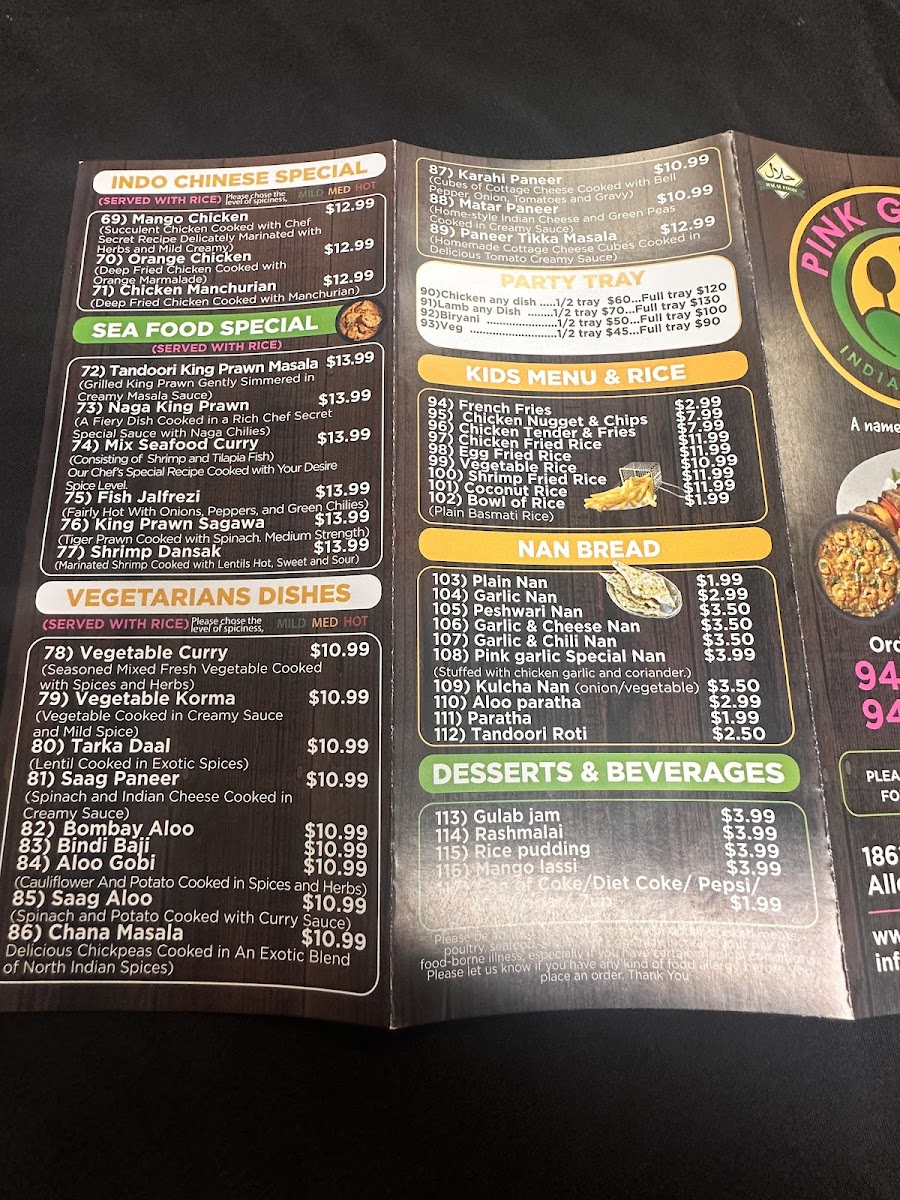 Pink Garlic Indian Cuisine-Allen Park - 8