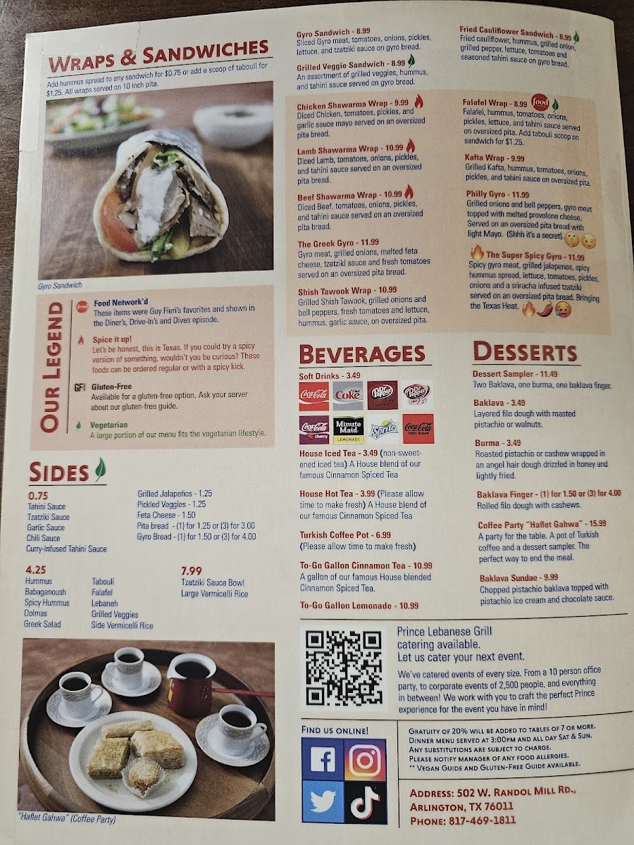 Prince Lebanese Grill - 1