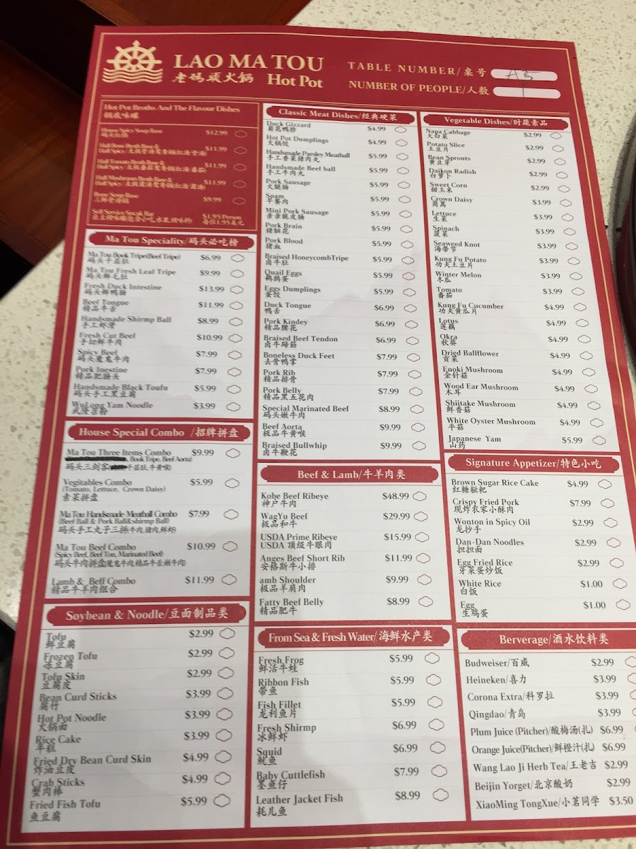 Lao Ma Tou Hot Pot - Rowland Heights - 8