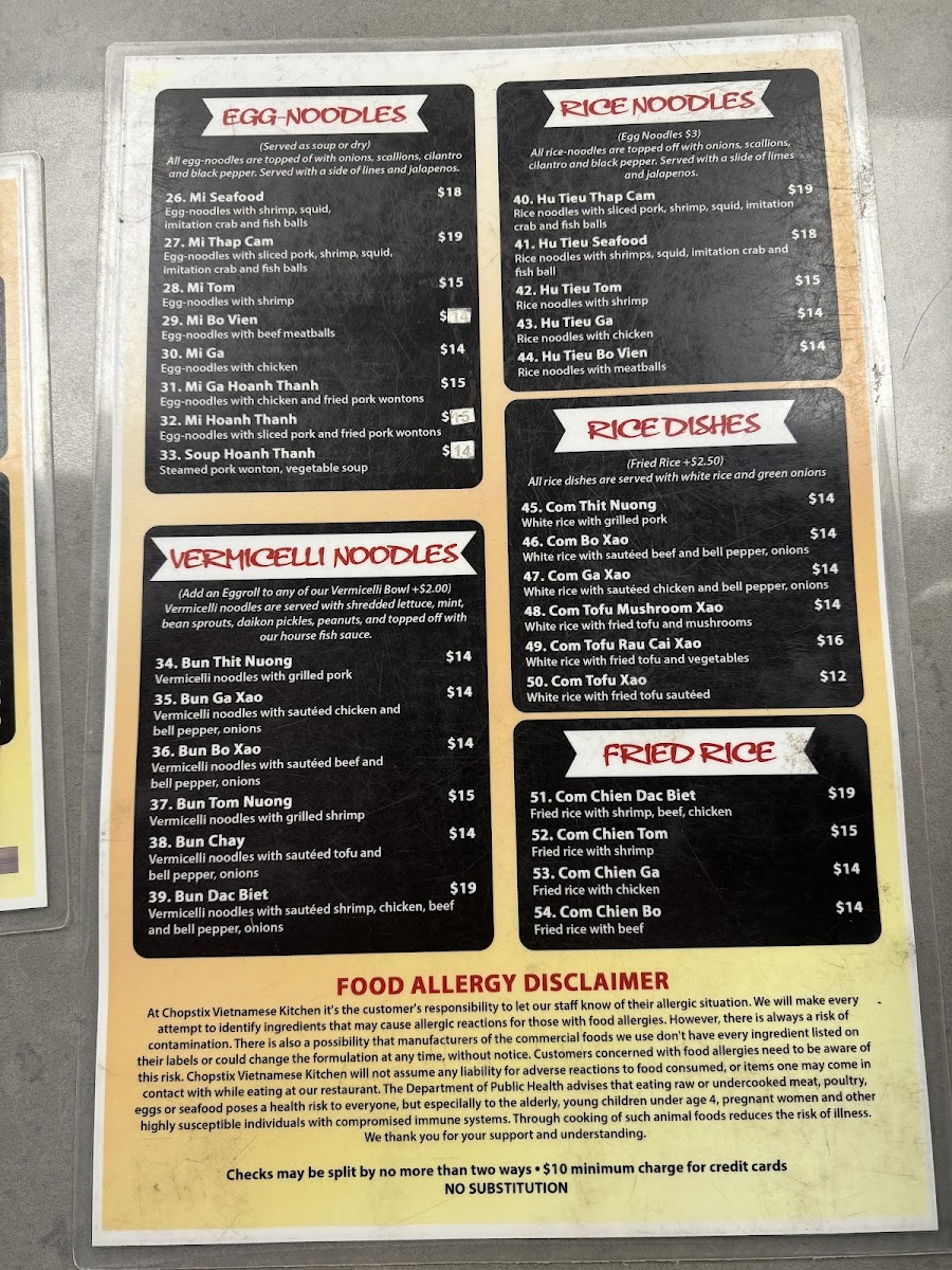 Chopstix Vietnamese Kitchen - 3