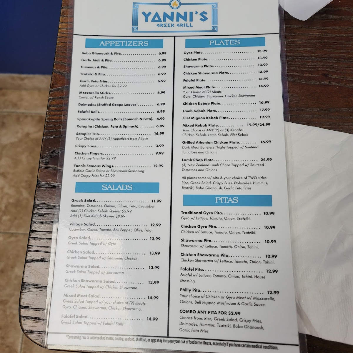 Yanni's Greek Grill - 7