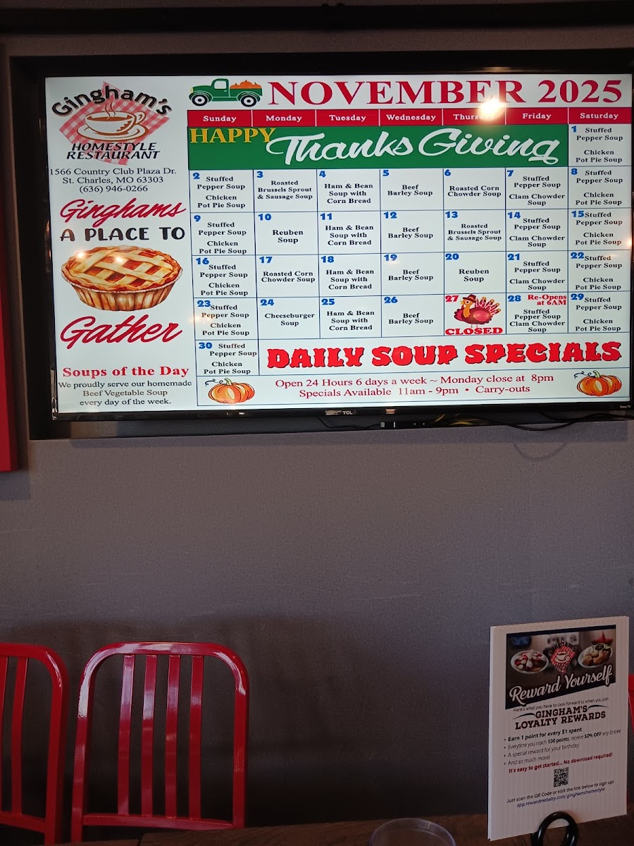 Gingham's Homestyle Restaurant - 9