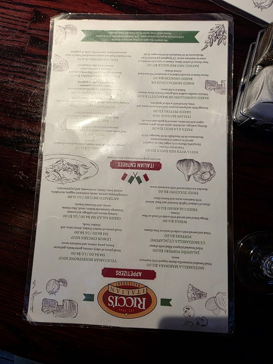 Ricci's Italian Restaurant - 2