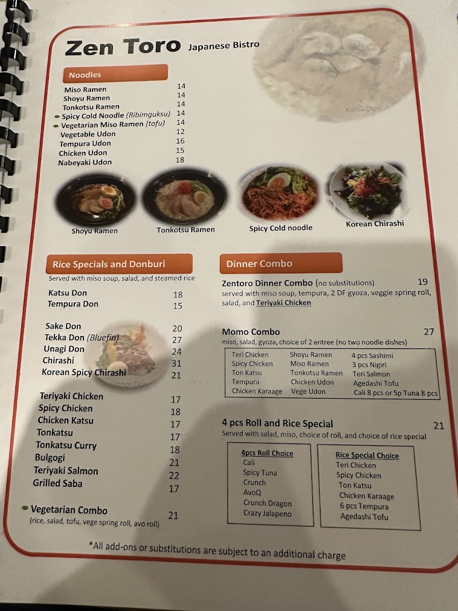 Zen Toro Japanese Bistro - 1