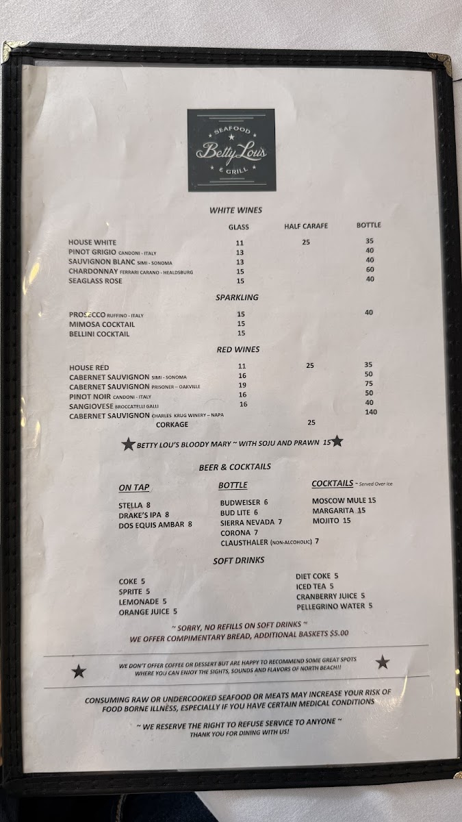 Betty Lou's Seafood & Grill - 8