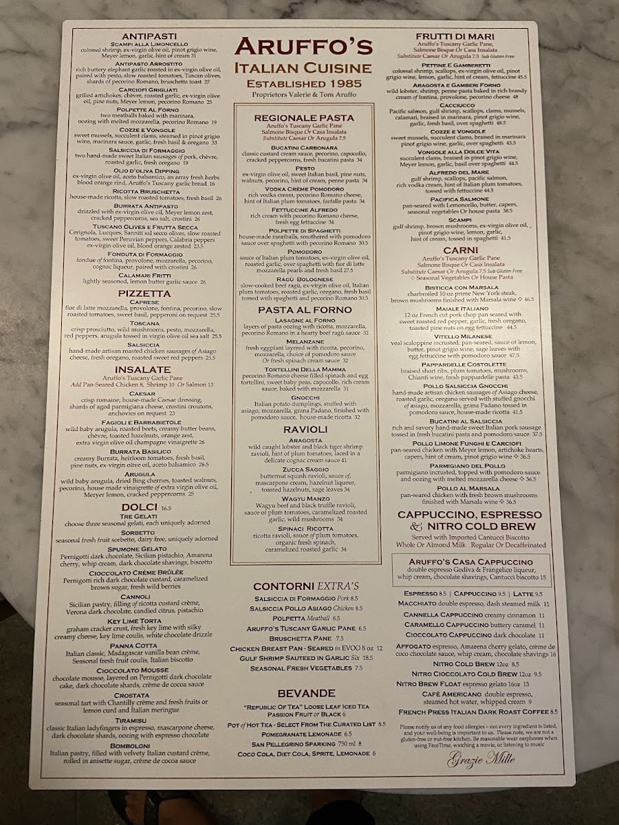 Aruffo's Italian Cuisine - 1