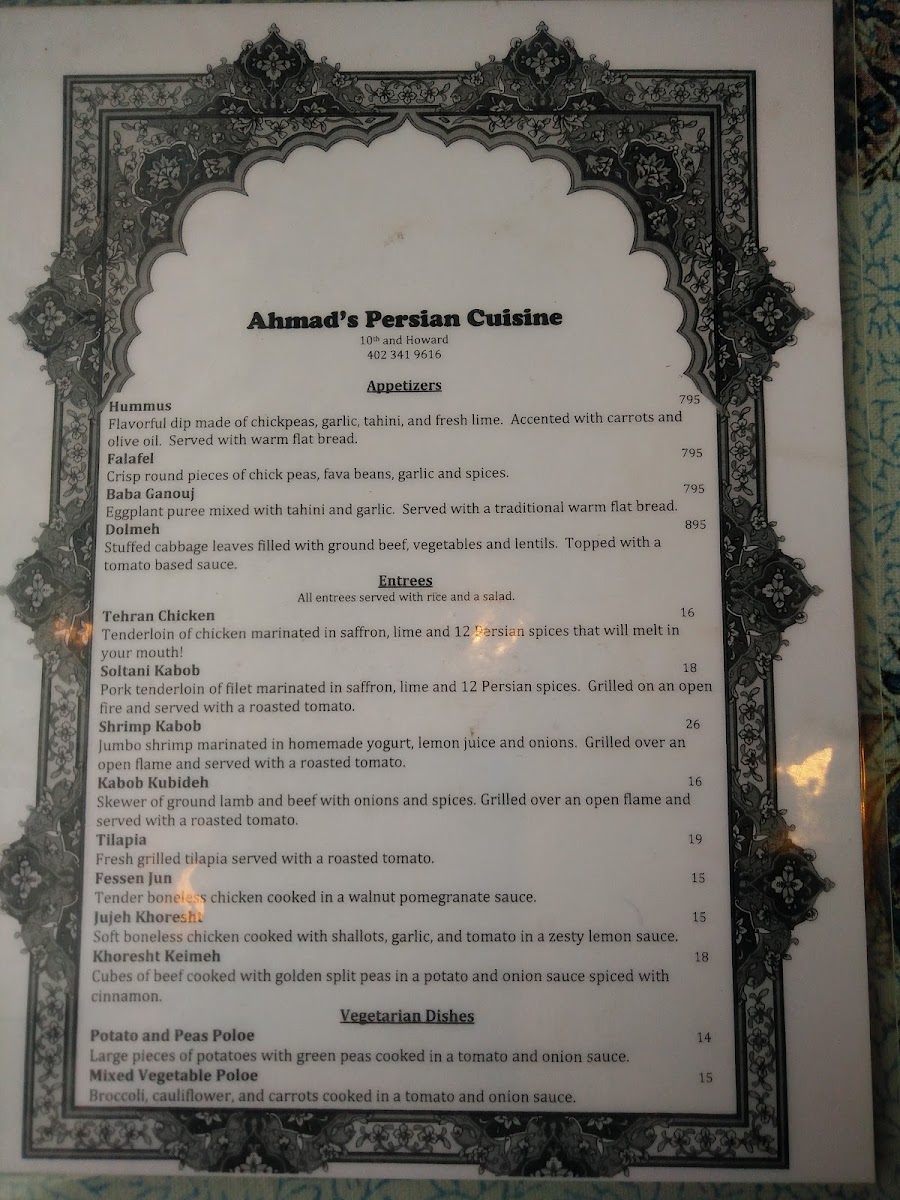 Ahmad's Persian Cuisine - 10