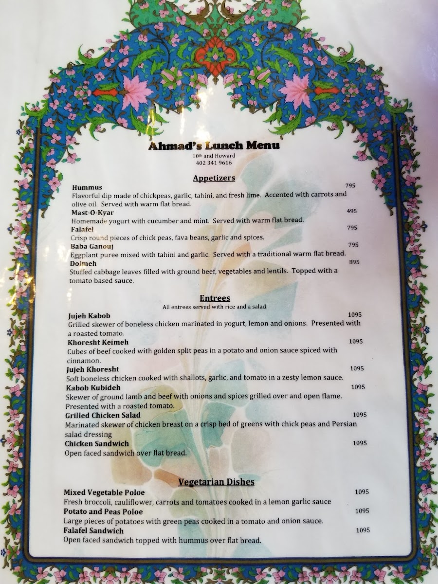 Ahmad's Persian Cuisine - 5