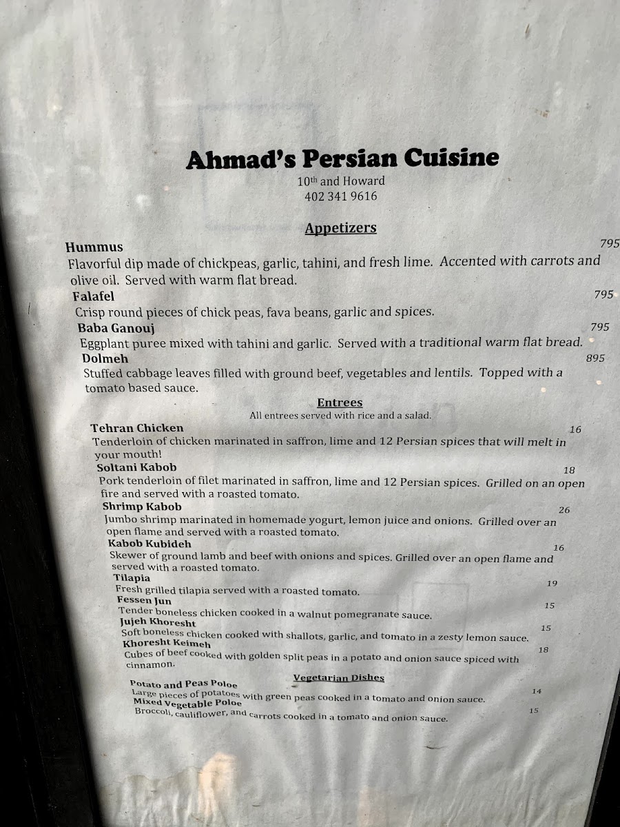 Ahmad's Persian Cuisine - 7