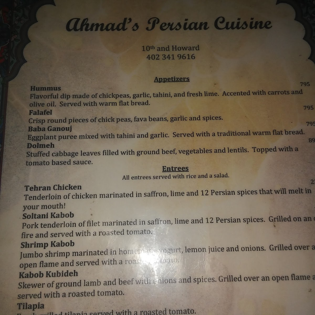 Ahmad's Persian Cuisine - 9