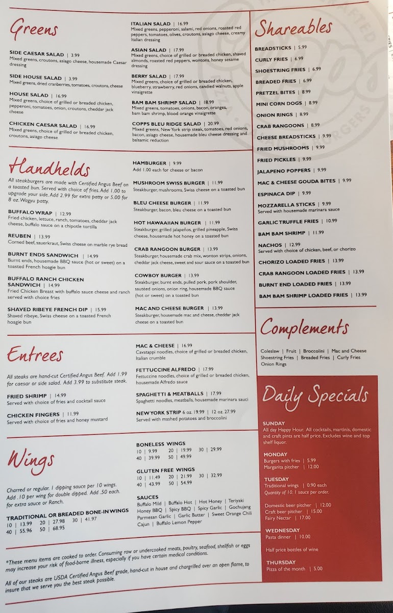 Copps Pizza Sports Bar & Grill - 1