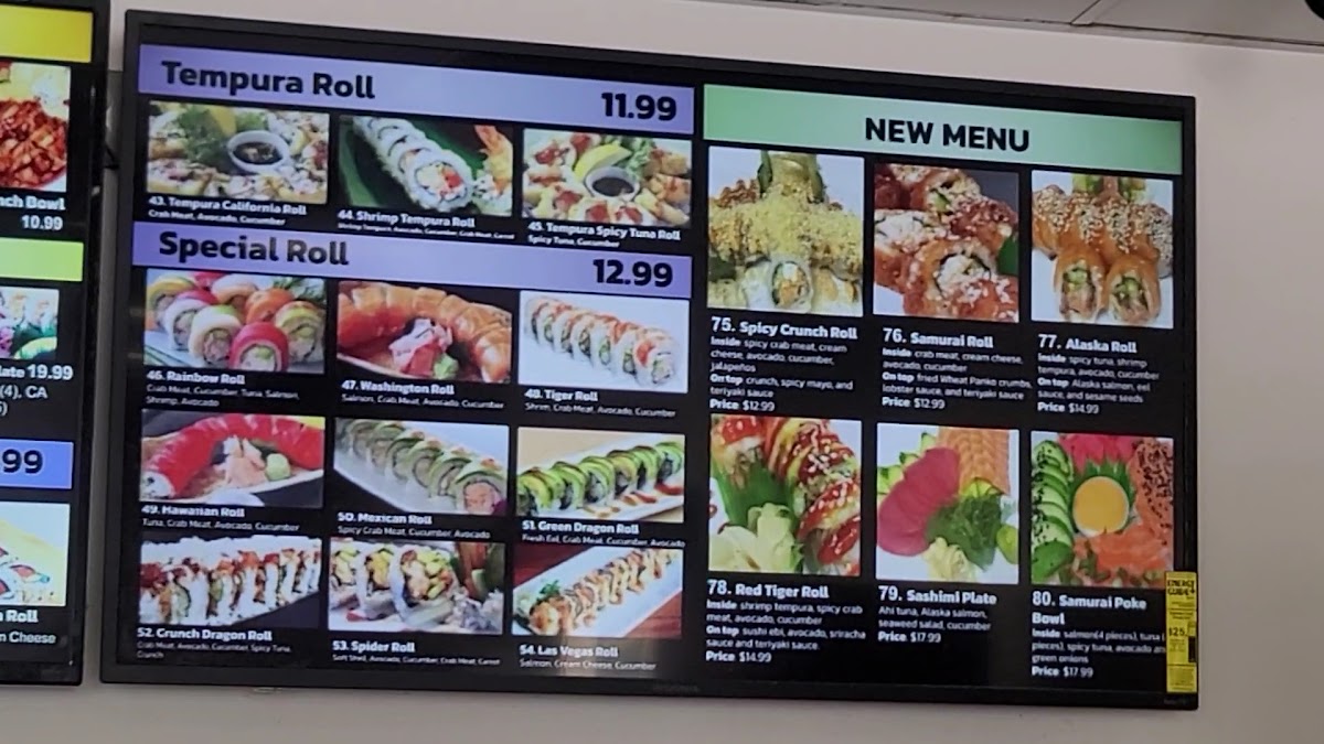 Samurai Sushi and Grill - 4