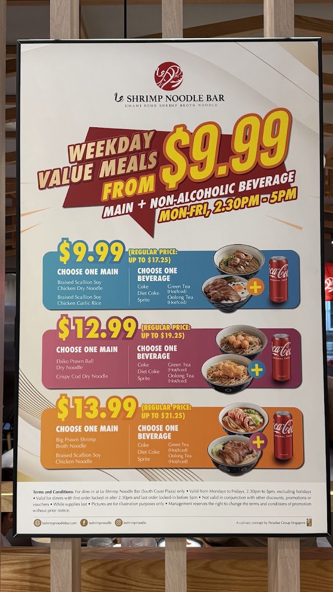 Le Shrimp Noodle Bar (South Coast Plaza) - 1