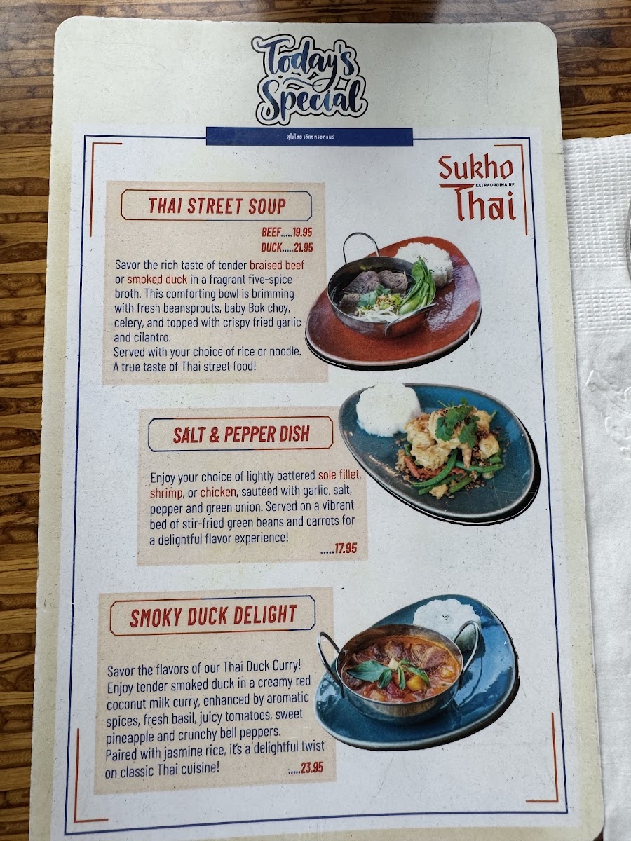 Sukho Thai Extraordinaire - 1
