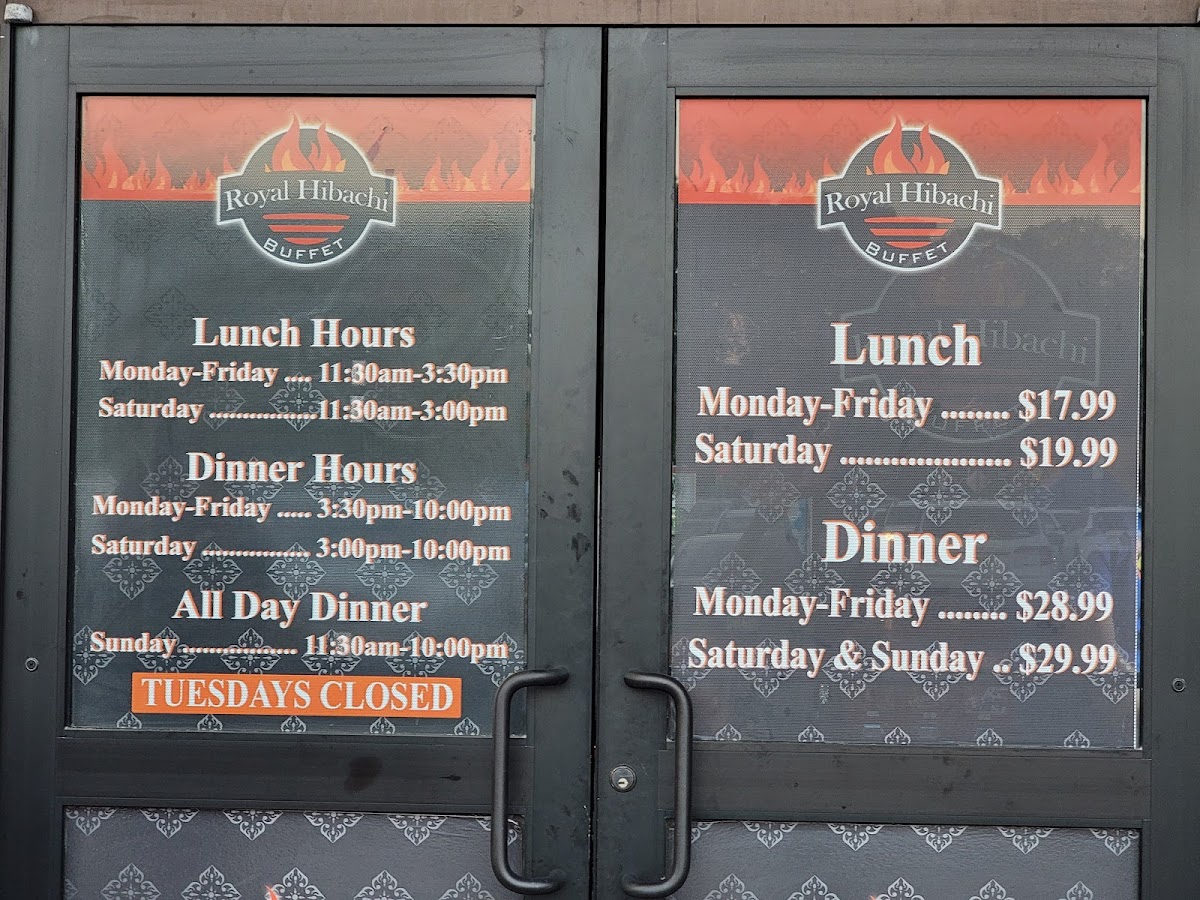 Royal Hibachi Grill Buffet - 1