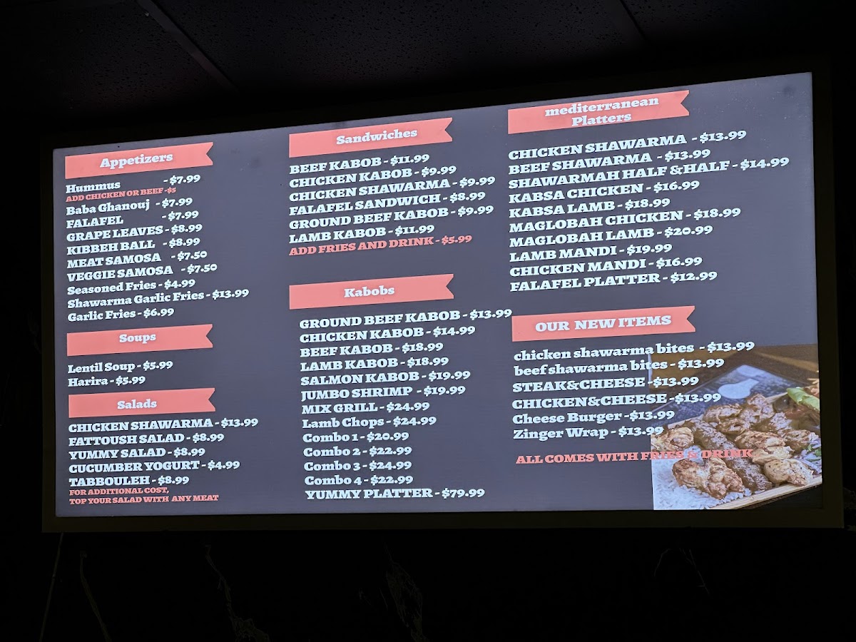 Yummy Kabob & Hookah Lounge - 1