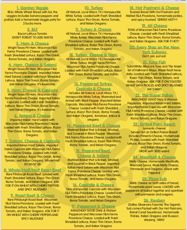 New York Sub - 1