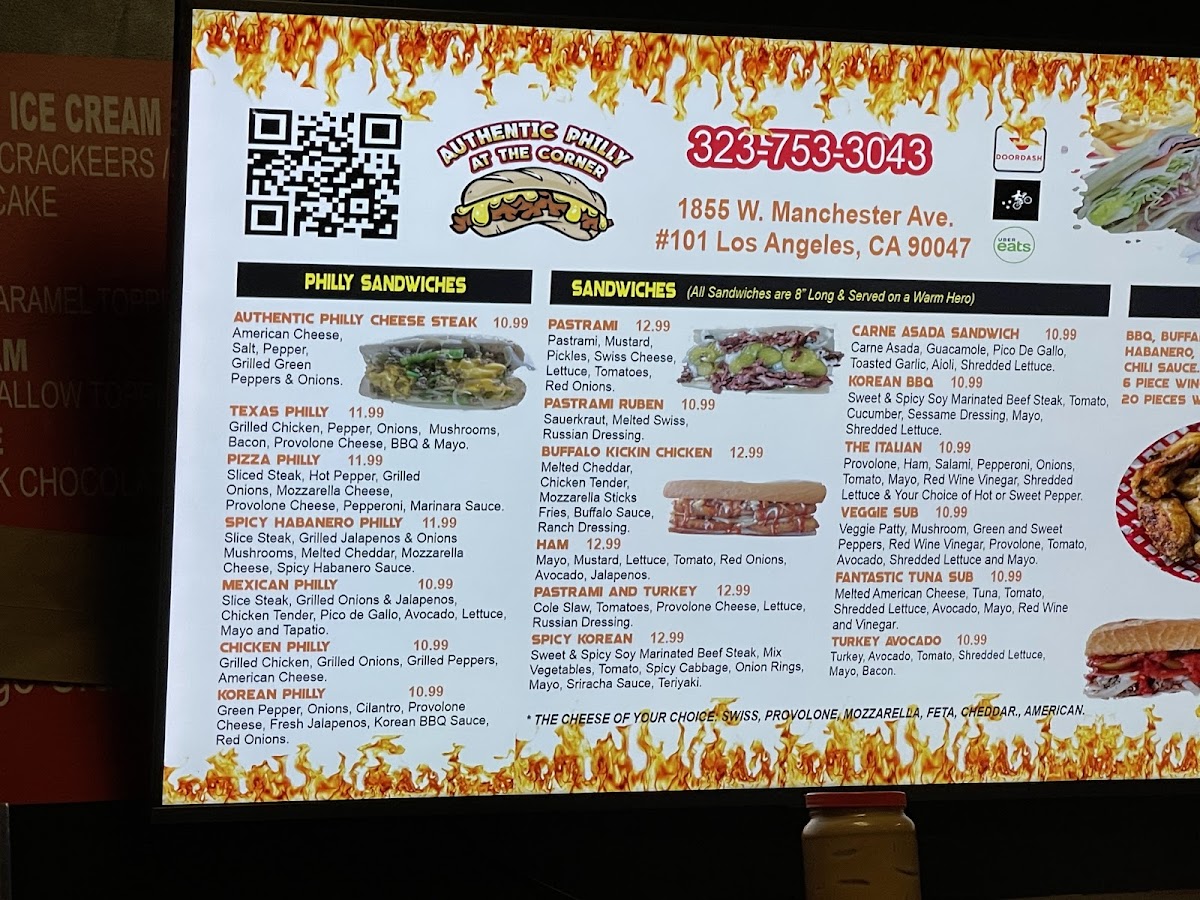 AUTHENTIC PHILLY AT THE CORNER - 3