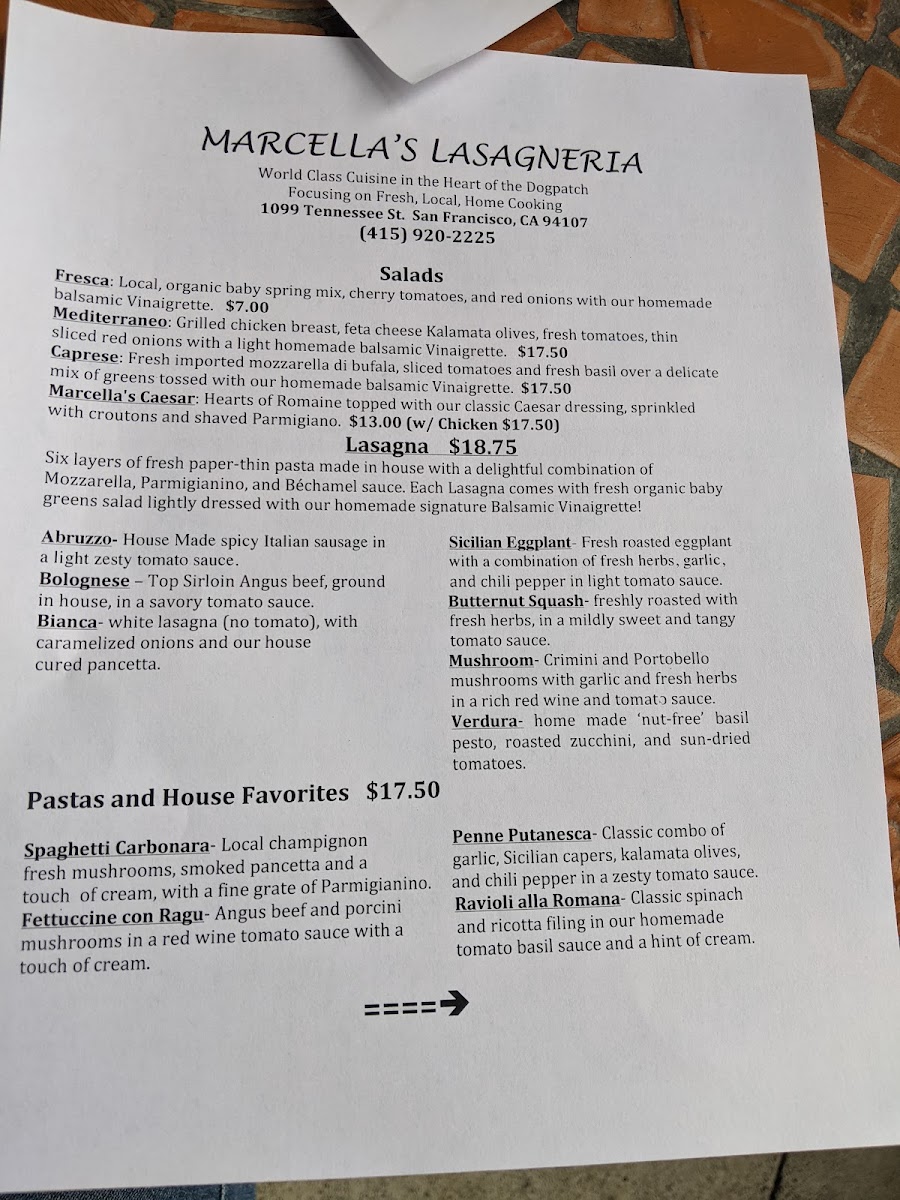 Marcella's Lasagneria - 9