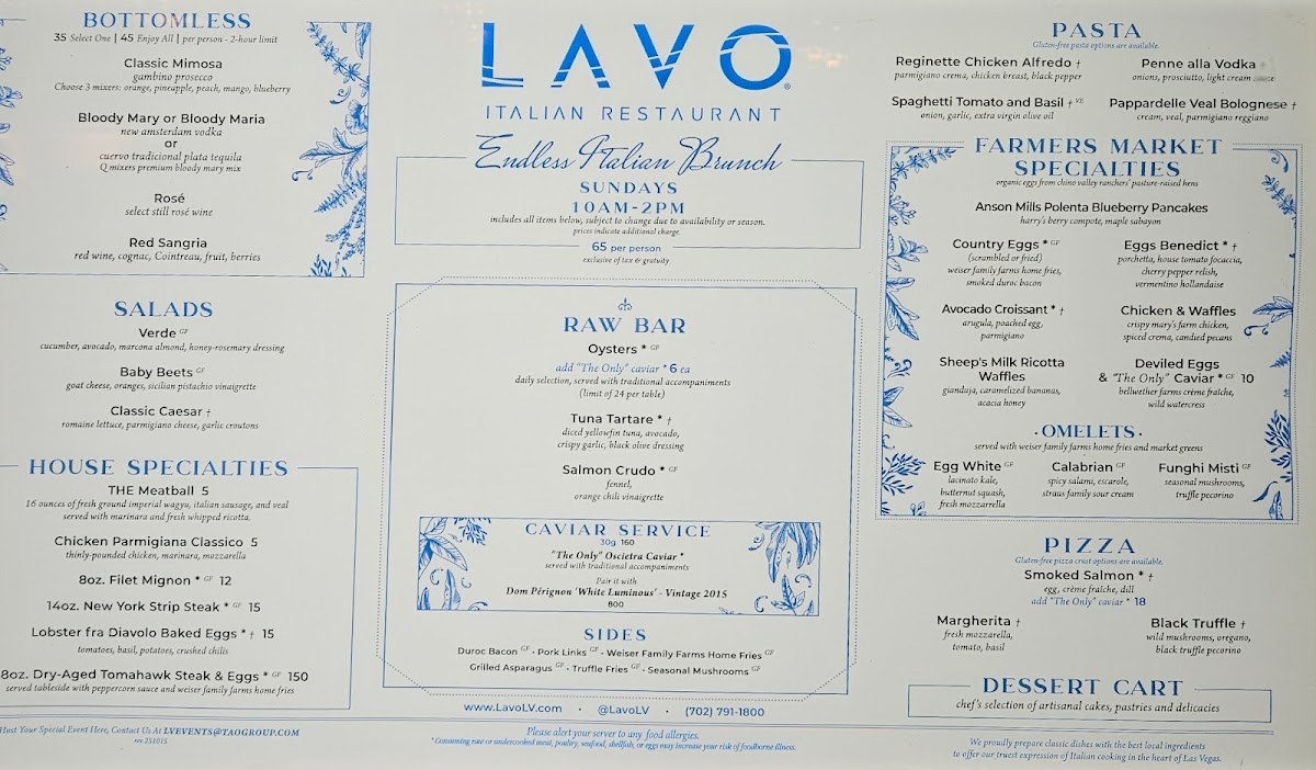 LAVO Italian Restaurant - 1