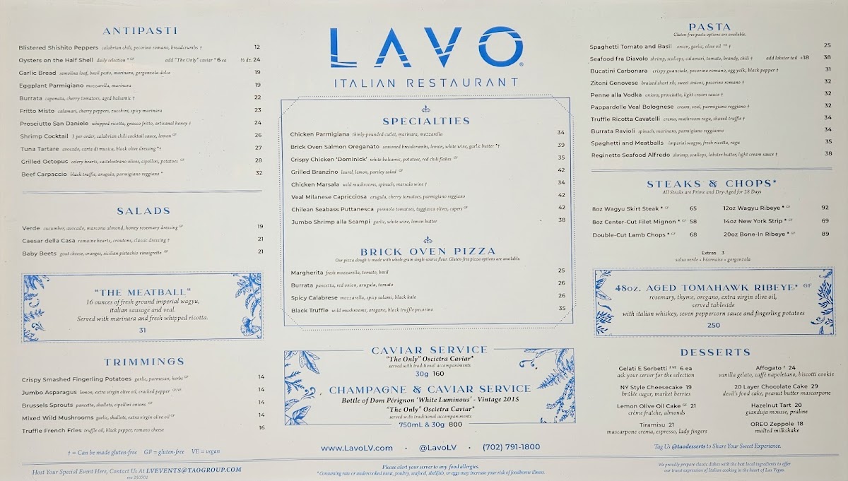 LAVO Italian Restaurant - 2