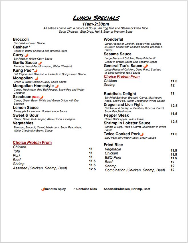 Twin Lion Chinese Restaurant - 4