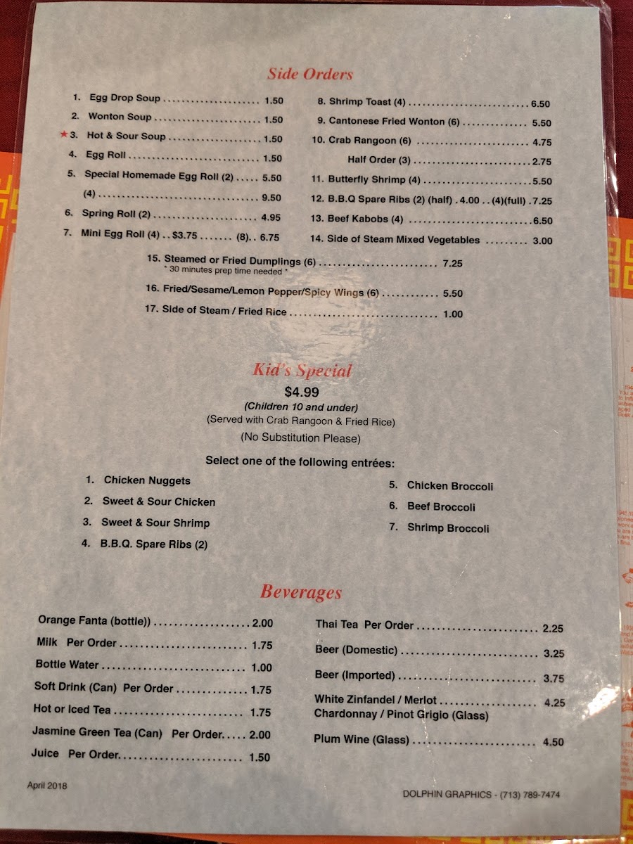 Twin Lion Chinese Restaurant - 7