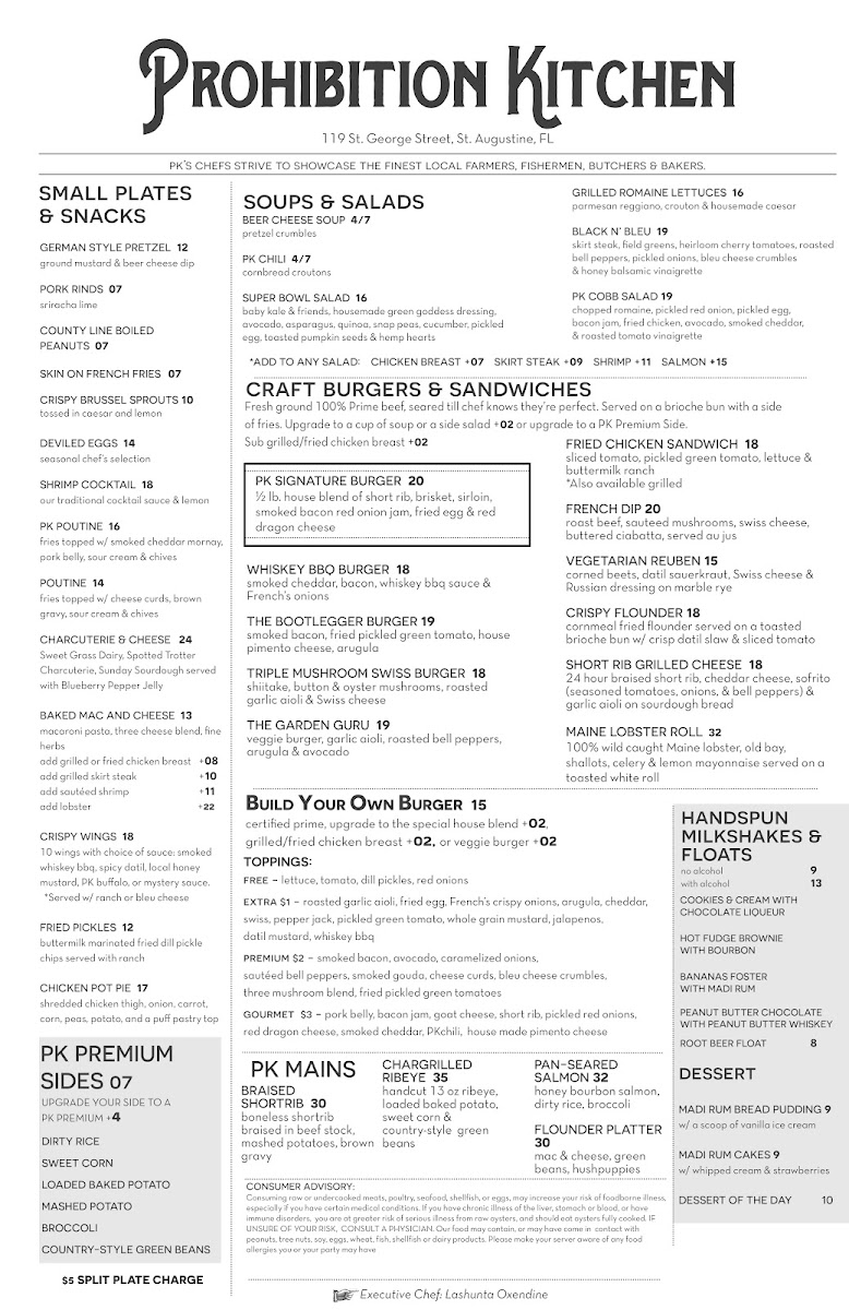 Prohibition Kitchen - 1