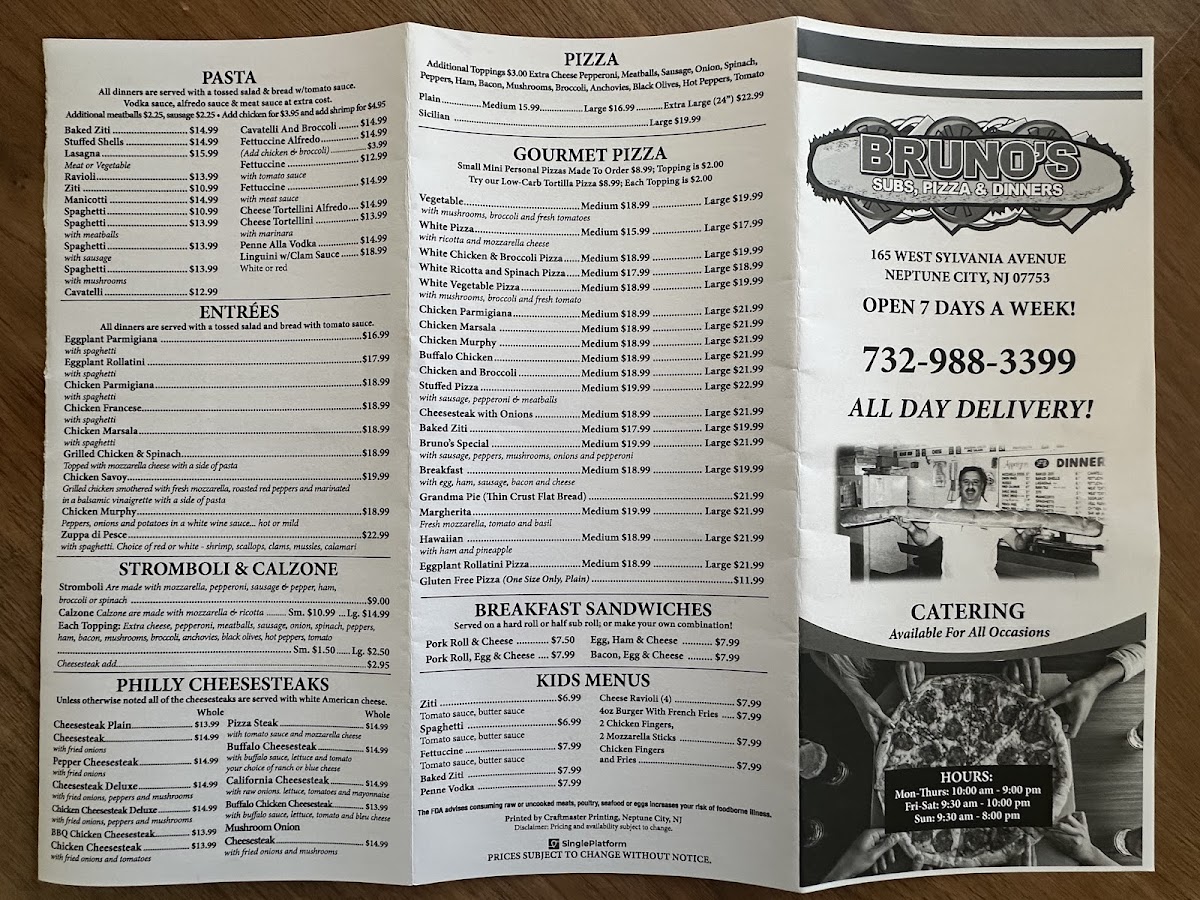 Bruno's Pizza & Subs - 1