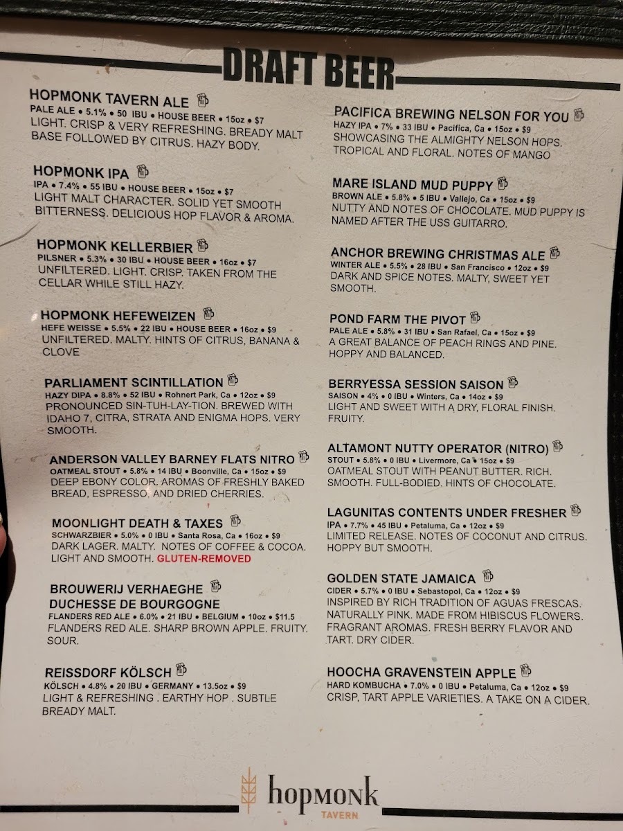 HopMonk Tavern Sonoma - 4