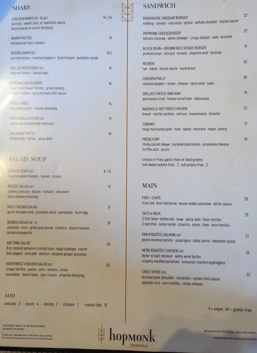 HopMonk Tavern Sonoma - 6