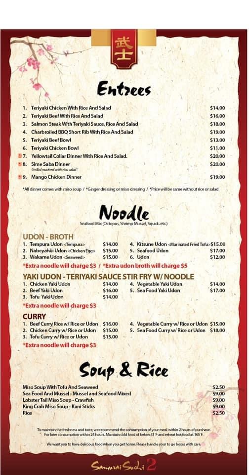 Samurai Sushi - 2