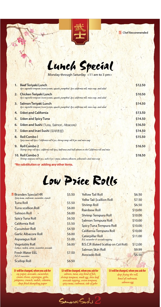 Samurai Sushi - 3