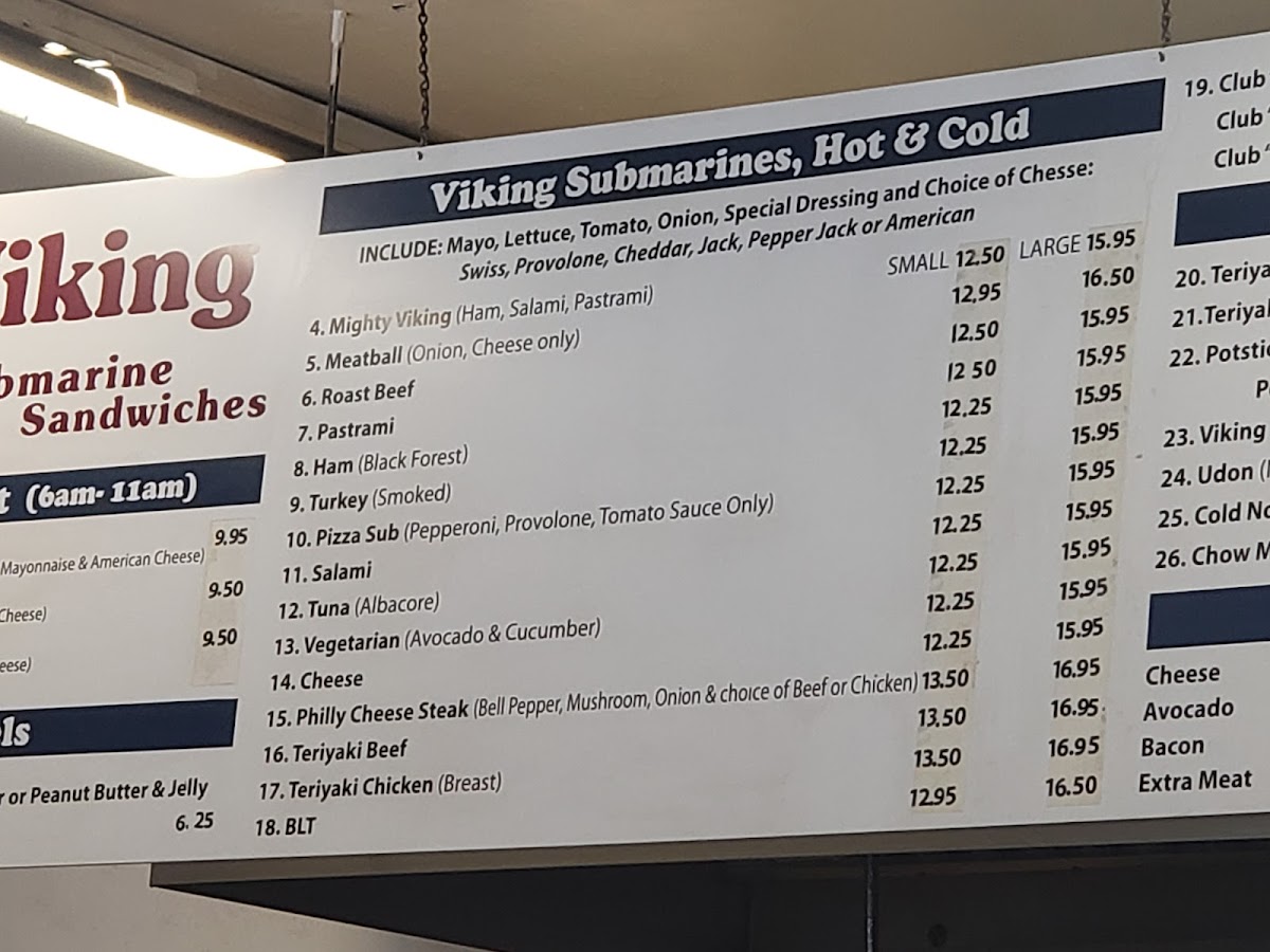 Viking Submarine Sandwiches - 1