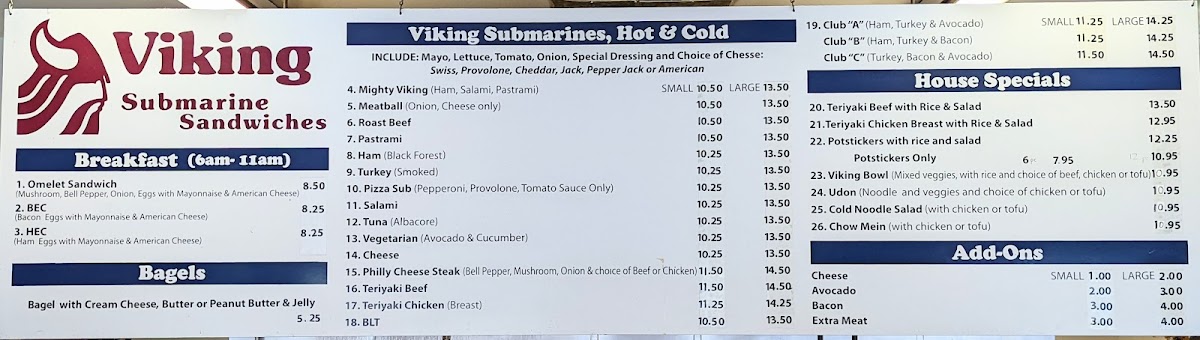 Viking Submarine Sandwiches - 4