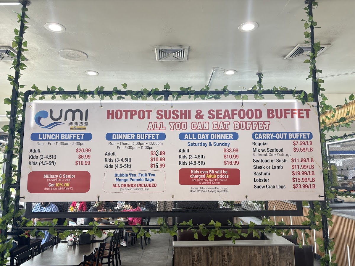 Umi Sushi & Seafood Buffet - 4